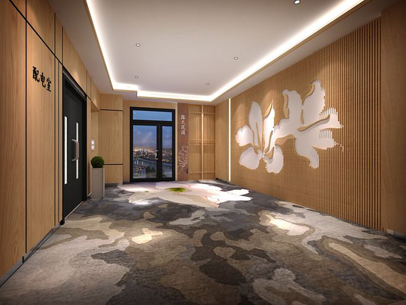 酒店過(guò)道墻板設(shè)計(jì)